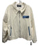 Playboy Size Medium Cream & Light Blue Cotton Blend Quilted Lining Jacket Cream & Light Blue / Medium