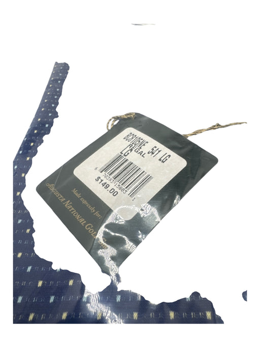 Bobby Jones NWT Size L Blue & Multi Cotton Dots Polo Men's Short Sleeve Blue & Multi / L