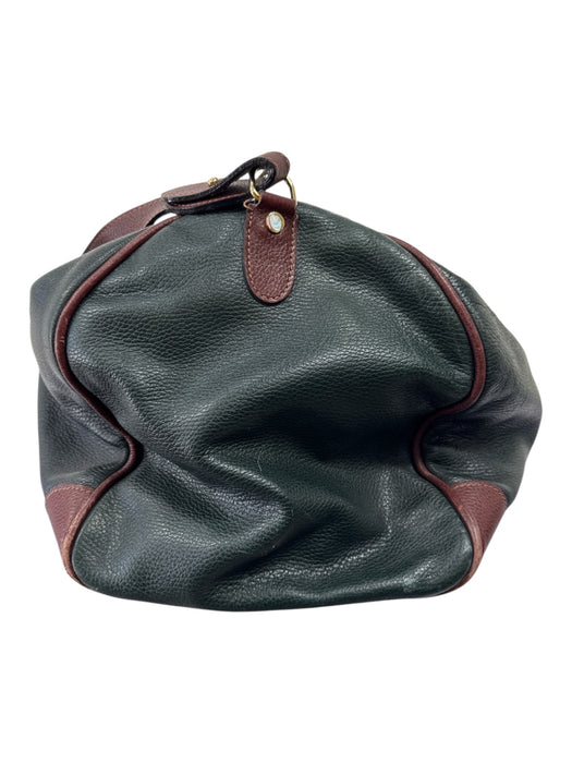 Fairway & Greene AS IS Green Leather Solid Duffle Men's Bag Green