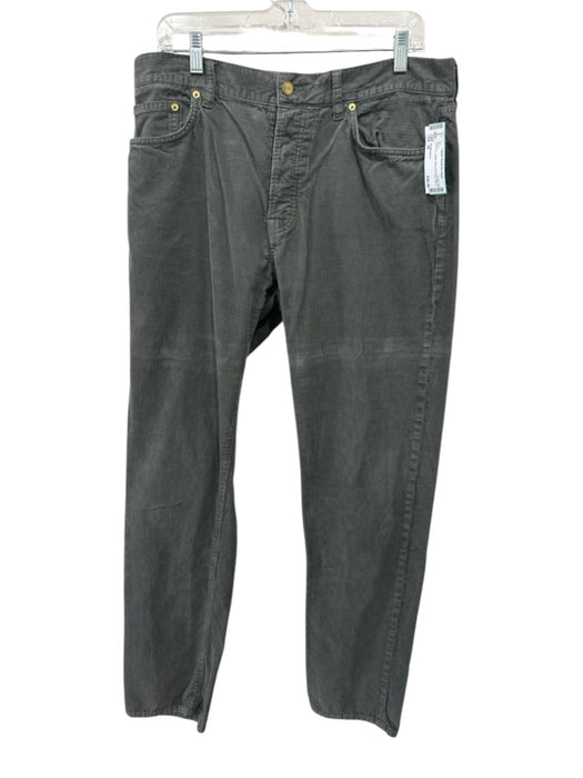 Sid Mashburn Size 36 Gray Cotton Solid Men's Pants Gray / 36