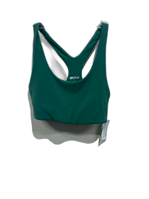 Splits 59 Size S Green & White Nylon Blend Athletic Stripe Leggings Pant Set Green & White / S