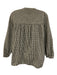 Posse Size XS Black & Cream Cotton Long Sleeve Gingham Button Front Top Black & Cream / XS