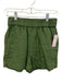 J Crew Size XXS Green Linen Elastic Waist Pockets Shorts Green / XXS