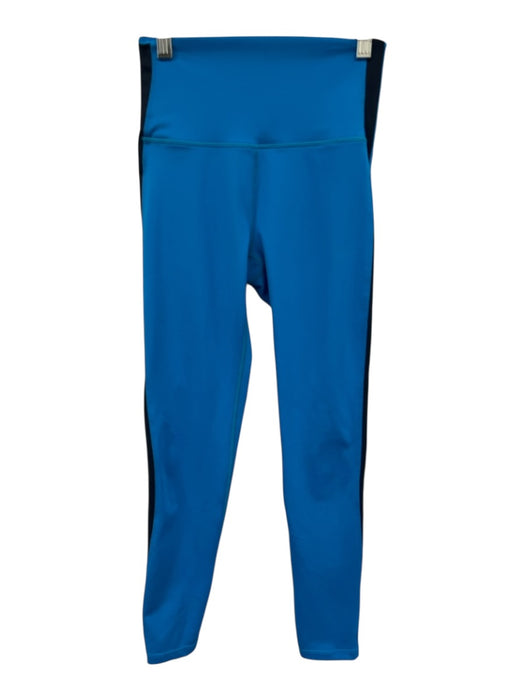 Splits 59 Size Small Blue & Black Polyester Blend Elastic Waist Stripe Pant Set Blue & Black / Small