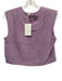 Julia Amory Size XS Light Purple Silk Textured Sleeveless Zip & Hook Pant Set Light Purple / XS
