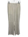 J Crew Size XXS Cream White Acetate Elastic Waist Wide Leg Pull On Pants Cream White / XXS