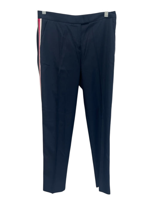 G/Fore Size 2 navy blue & multi Polyester Side Stripe Zip & Hook Closure Pants navy blue & multi / 2