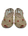 Khaite Shoe Size 36.5 Beige, Green & Red Mesh Floral Embroidered Slip On Flats Beige, Green & Red / 36.5