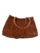 Dragon Diffusion Bags Brown Leather Woven Top Handle Shoulder Bag Brown / M
