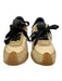 Loewe Shoe Size 36 Tan Brown Leather Upper Nylon Logo Lace Up Low Top Sneakers Tan Brown / 36