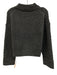 J. Crew Size XXS Gray Polyamide & Wool Blend Chunky Knit Ribbed Trim Sweater Gray / XXS