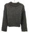 J. Crew Size XXS Gray Polyamide & Wool Blend Chunky Knit Ribbed Trim Sweater Gray / XXS