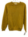 Plain Goods Size S Yellow Virgin Wool High Neck Sweater Yellow / S