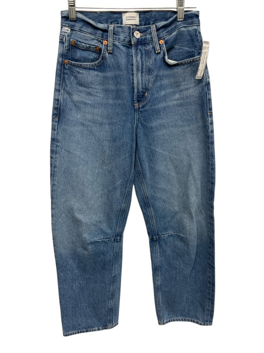 Citizens of Humanity Size 23 Medium Wash Cotton Denim High Rise Barrel Leg Jeans Medium Wash / 23