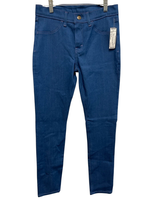 Blue Delta Size Est Small Blue & Purple Cotton Denim Mid Rise Skinny Jeans Blue & Purple / Est Small