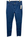 Blue Delta Size Est Small Blue & Purple Cotton Denim Mid Rise Skinny Jeans Blue & Purple / Est Small