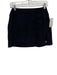 Foray Golf Size Small Navy Blue & Black Nylon Blend Stretch Waist Leopard Skirt Navy Blue & Black / Small
