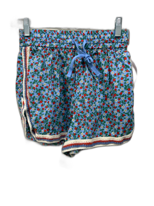Sea New York Size XS Blue & Multi Cotton Elastic & Drawstring Waist Short Shorts Blue & Multi / XS