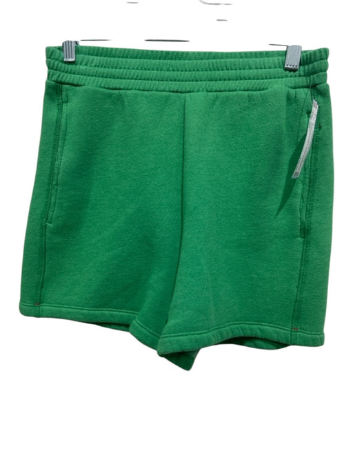 XiRENA Size XS Green Cotton Blend Elastic Drawstring Waist Pockets Shorts Green / XS