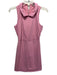 Foray Sport Size Small Pink Nylon Blend Sleeveless Collar Back Zip Paneled Dress Pink / Small