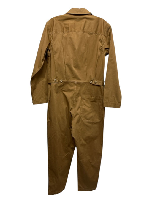 Alex Mill Size M light brown Cotton Long Sleeve Solid Patch Pocket Jumper light brown / M