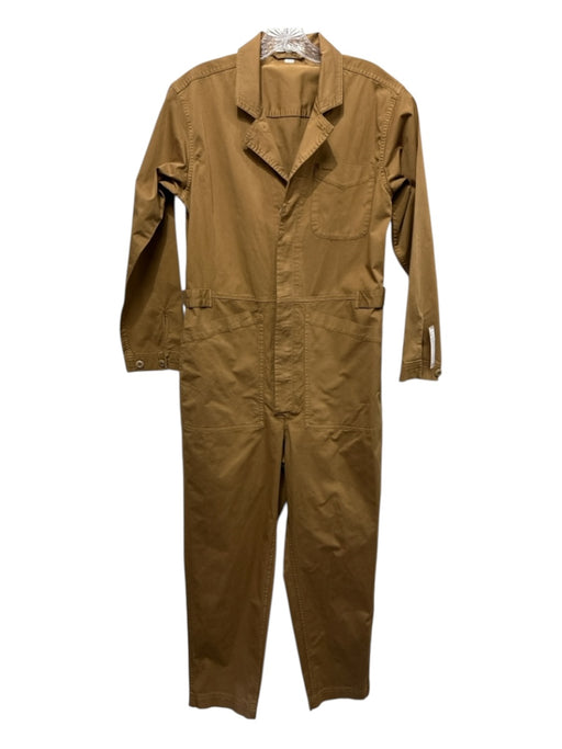 Alex Mill Size M light brown Cotton Long Sleeve Solid Patch Pocket Jumper light brown / M