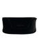 Tom Ford Black Acetate Shield Style Flat Top Oversized UV Protection Sunglasses Black