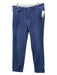 Polo Size 33 Blue Cotton Blend Solid Khakis Men's Pants Blue / 33