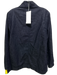COS Size 4 Dark Wash Cotton & Linen Long Sleeve Side Ties Breast Pockets Top Dark Wash / 4