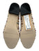 Tuckernuck Shoe Size 8 beige, gold, multi Canvas Metallic Textile Stripe Flats beige, gold, multi / 8