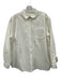 Sezane Size 38 White Cotton Long Sleeve Collar Buttons Blouse Top White / 38