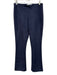 Tuckernuck Size M Navy Blue Polyester & Spandex Faux Suede Side Zip Pants Navy Blue / M