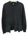 Sweaty Betty Size S Navy Cotton Ribbed Neck Paneled Long Sleeve Sweater Navy / S