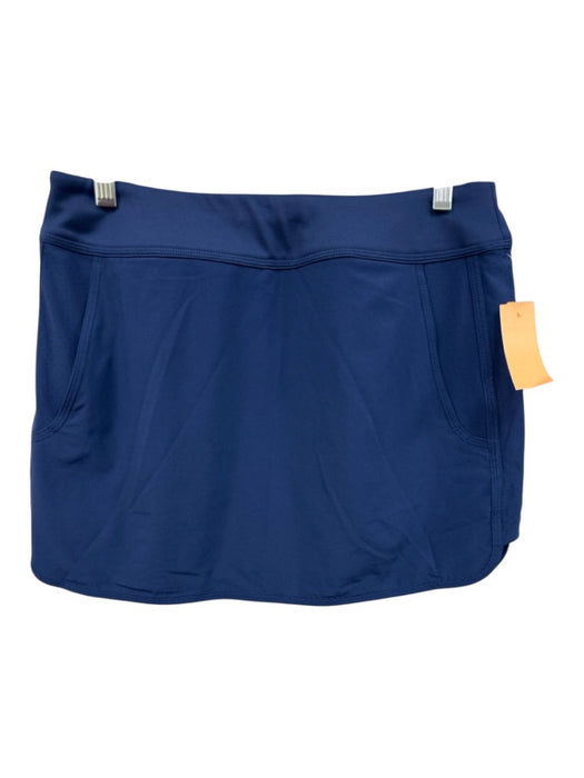 Vineyard vines Size S Navy Polyester Elastic Waist Perforated Pockets Skort Navy / S