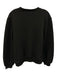 Pearl by Lela Rose Size M Black Polyester Long Sleeve Diamond Quilt Sweater Black / M