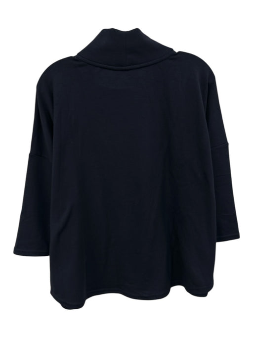 Tuckernuck Size XS navy & burgudny Modal Blend Dolman Sleeve Color Block Top navy & burgudny / XS