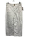 Maeve Size 29 White Cotton Denim Zip & Button Patch Pocket High Rise Jeans White / 29