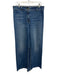 Nili Lotan Size 30 Med Light Wash Cotton Denim High Rise Whiskering Jeans Med Light Wash / 30