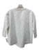Tuckernuck Size XS/S White Polyester Blend 3/4 Sleeve Floral Quilted Top White / XS/S
