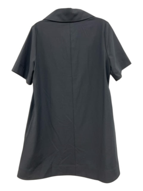 Tuckernuck Size Small Navy, Brown & Cream Polyester Blend Short Sleeve Dress Navy, Brown & Cream / Small