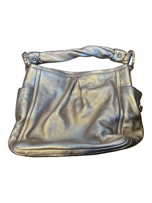 Coach Rose Gold Leather Shoulder Strap Metallic GHW Bag Rose Gold / M