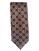 Miller Brothers Red & Brown Silk Stars Men's Ties Red & Brown