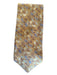 Miller Brothers Gold & Blue Silk Floral Men's Ties Gold & Blue
