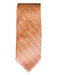 Miller Brothers Orange & Beige Silk Shapes Men's Ties Orange & Beige