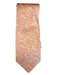 Miller Brothers Orange Silk Paisley Men's Ties Orange