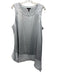 Eileen Fisher Size XL Pale Blue Gray Silk Scoop Neck Sleeveless Tunic Length Top Pale Blue Gray / XL