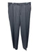 Canali Size 52 Gray Wool Blend Solid Dress Men's Pants Gray / 52