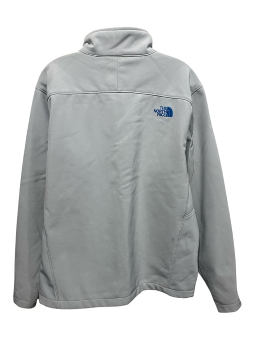 Polo Size 3XB White & Blue Cotton Striped Polo Men's Jacket White & Blue / 3XB