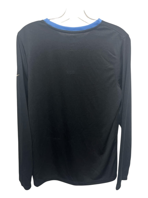Nike NWT Size XL Black Synthetic Mesh Athletic Men's Long Sleeve Shirt Black / XL