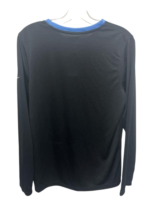 Nike NWT Size XL Black Synthetic Mesh Athletic Men's Long Sleeve Shirt Black / XL